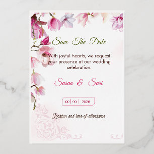 Foil Invitation