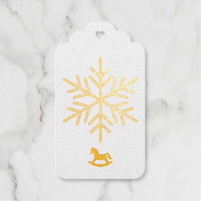 Foil Invitation Gift Tags (Front)