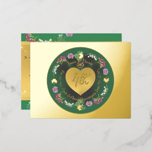 Foil Invitation Postcard
