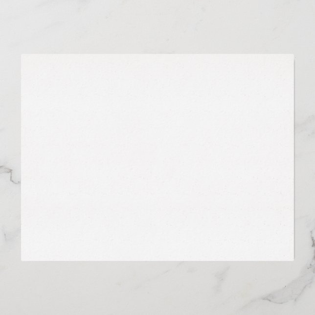Foil Invitation Postcard (Front)