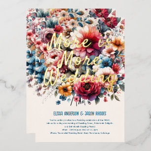 FOIL More is More Maximalist Wedding Floral Theme