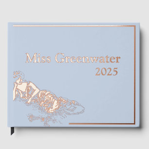 Foil Pageant photo & Scrapbook Retro Queen Guest Book