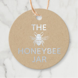 Foil Price Tag - Personalized Logo Business