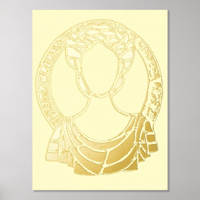 FOIL PRINT POSTER ART AN DESIGN STYLES (Front)