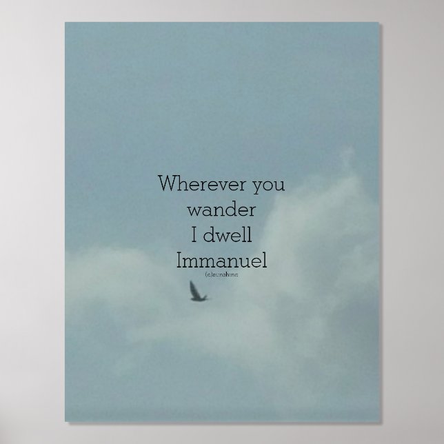 FOIL PRINT POSTER ART AND DESIGN  (Front)