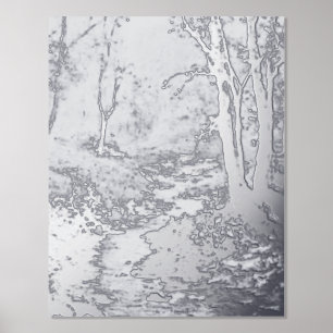 FOIL PRINT POSTER ART AND DESIGN  STYLES 