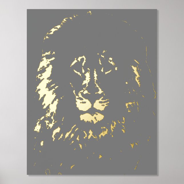 FOIL PRINT POSTER ART AND DESIGN  STYLES  (Front)