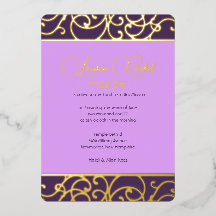 Foil Scrolly Border You choose All the Colours