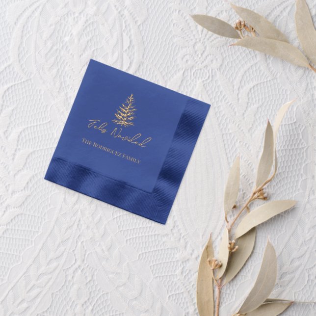 Foil Stamped Napkins (Insitu (wedding 2))