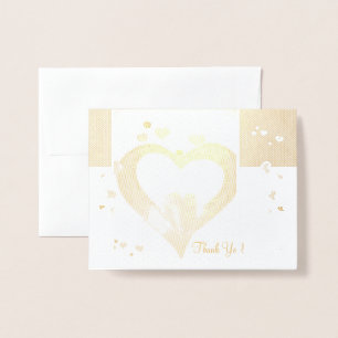 Foil Thank You Card