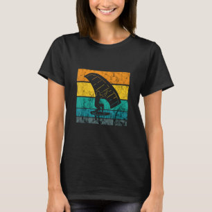 Foil Vintage Retro Electric Hydrofoil Surfboard Ef T-Shirt