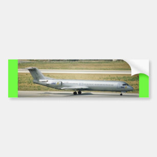 FOKKER 100 BUMPER STICKER