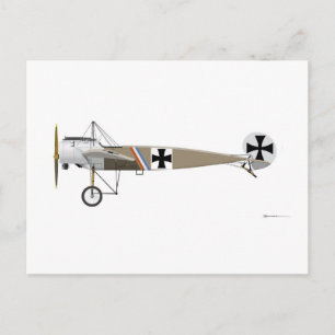 Fokker E-1 Eindecker Postcard