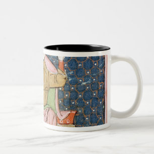 Fol.57v January: Janus Two-Tone Coffee Mug