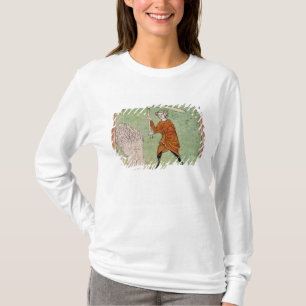 Fol.59r August: Threshing Wheat T-Shirt