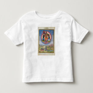 Fol.7v The Planet Mars, from 'De Sphaera', 1470 Toddler T-Shirt