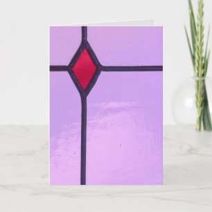 Folded 5"X7" Sympathy Card Christian Cross John 14