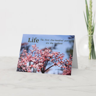 Folded BLANK Greeting for All Occasions Card