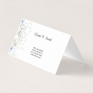 Folded Business Card