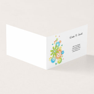 Folded Business Card