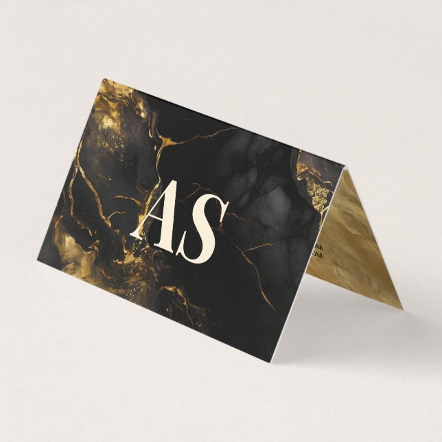 Folded Business Card (Front)