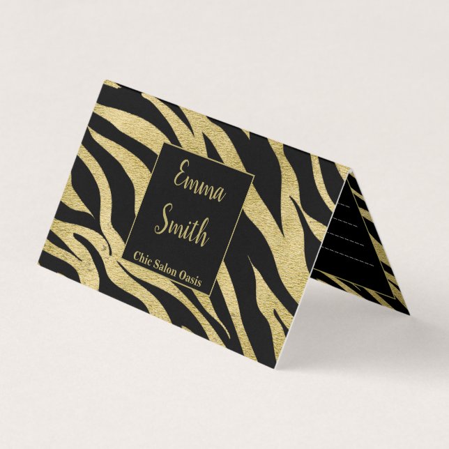 Folded Business Card (Front)