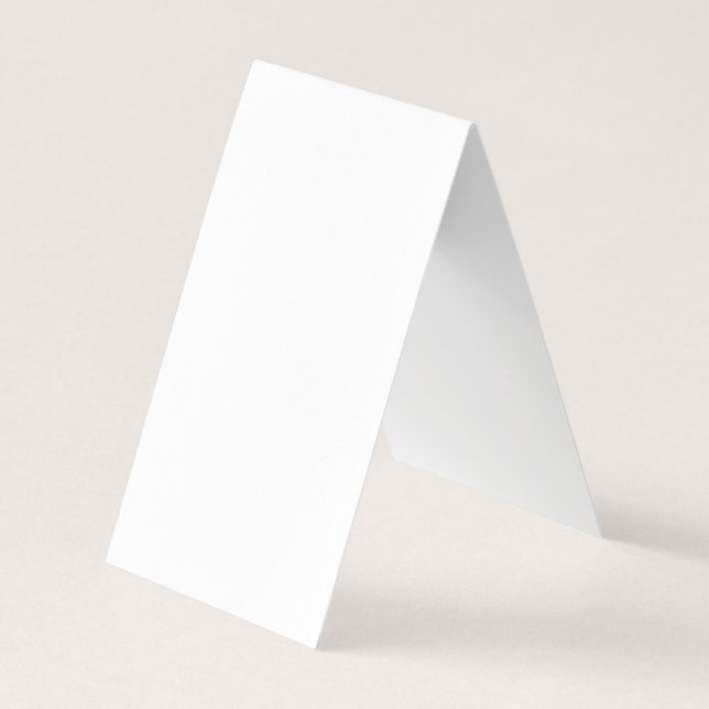 Folded Business Card (Back)