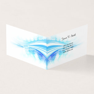 Folded Business Card