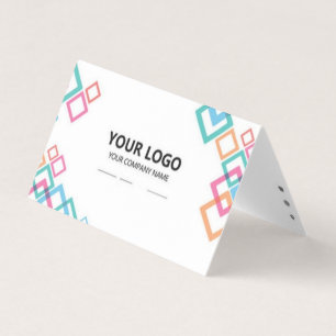 Folded Business Card