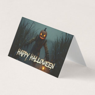 Folded Business Card