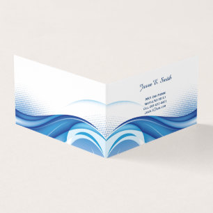 Folded Business Card