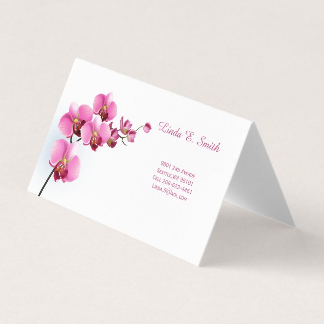 Folded Business Card (Front)