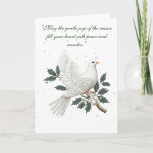 Folded Card-Elegant Victorian Christmas Card