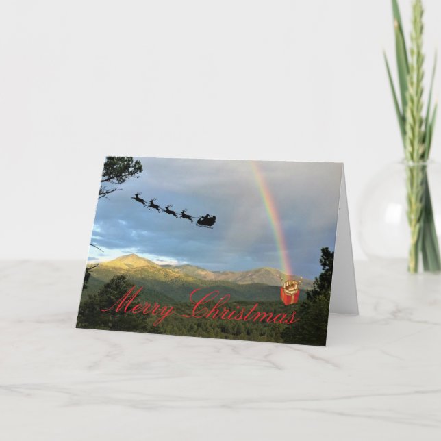 Folded Christmas Card (Front)
