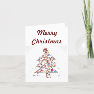 Folded Christmas Card