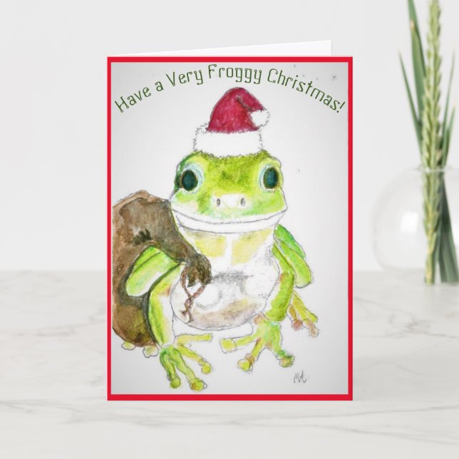 Folded Christmas/Holiday card (Front)