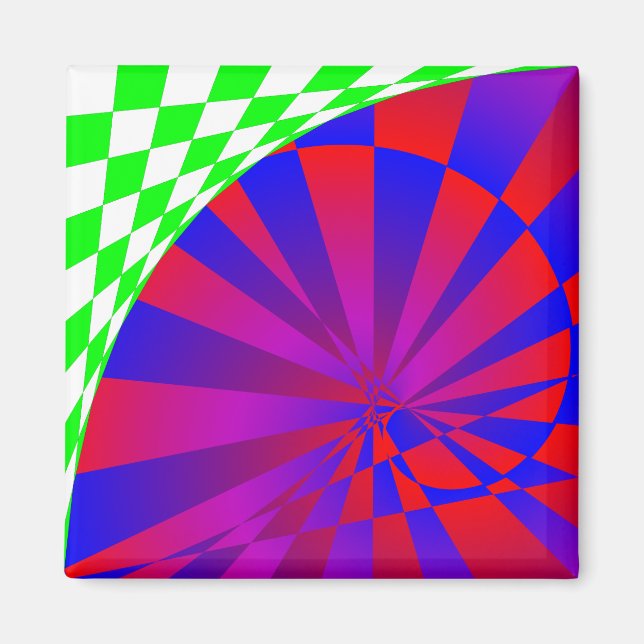 Folded Dimensions by Kenneth Yoncich Magnet (Front)