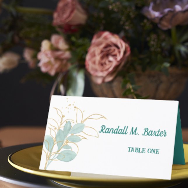 Folded Escort Place Card (Creator Uploaded)