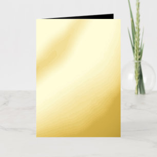 Folded Foil Greeting Card