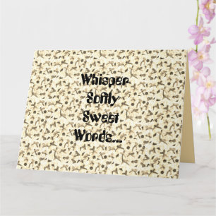 Folded Greeting Card