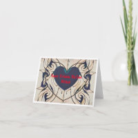 Folded Greeting Card