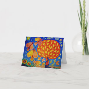 Folded Greeting Card