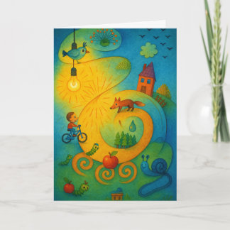 Folded Greeting Card