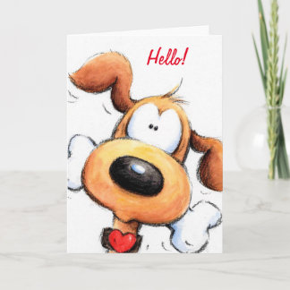 Folded Greeting Card