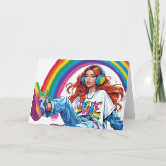 Folded Greeting Card