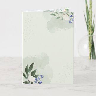Folded Greeting Card