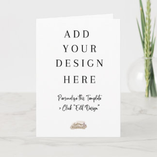 Folded Greeting Card
