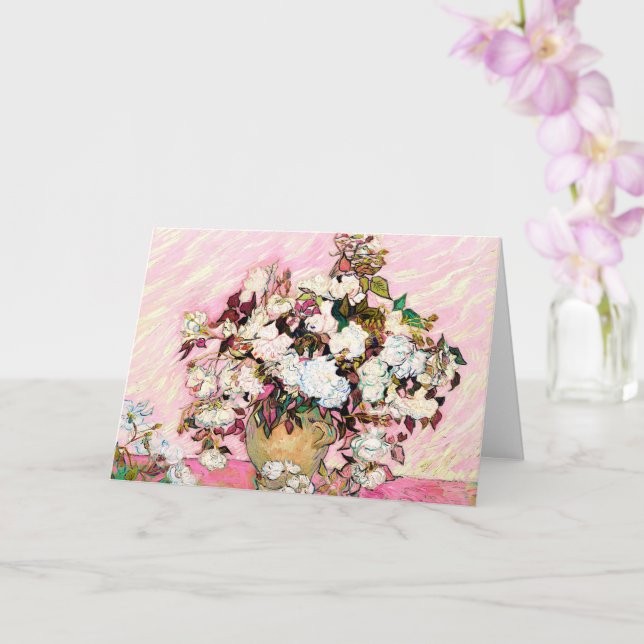 Folded Greeting Card (Orchid)