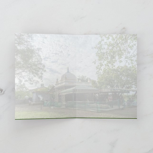 Folded Greeting Card (Inside)