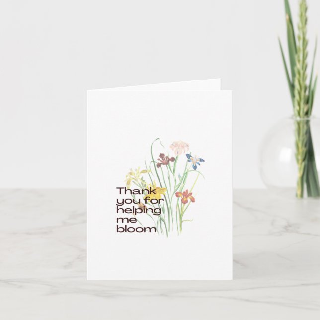 Folded Greeting Card (Front)